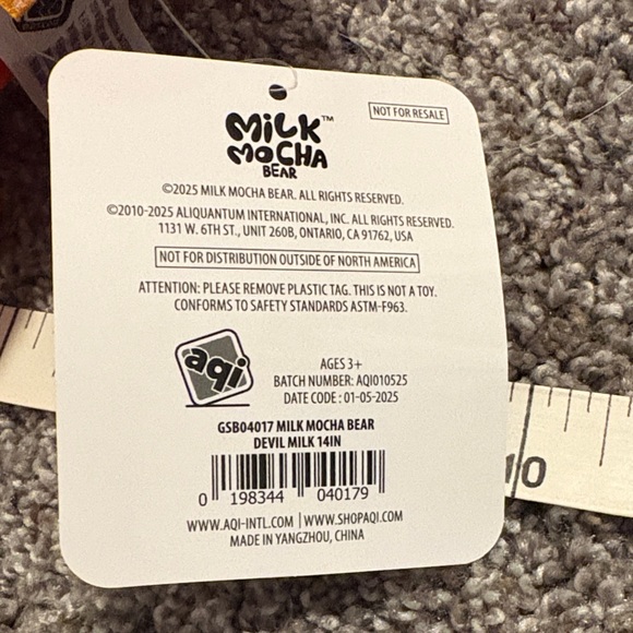 NWT Red Devil Plush Toy - Picture 3 of 5